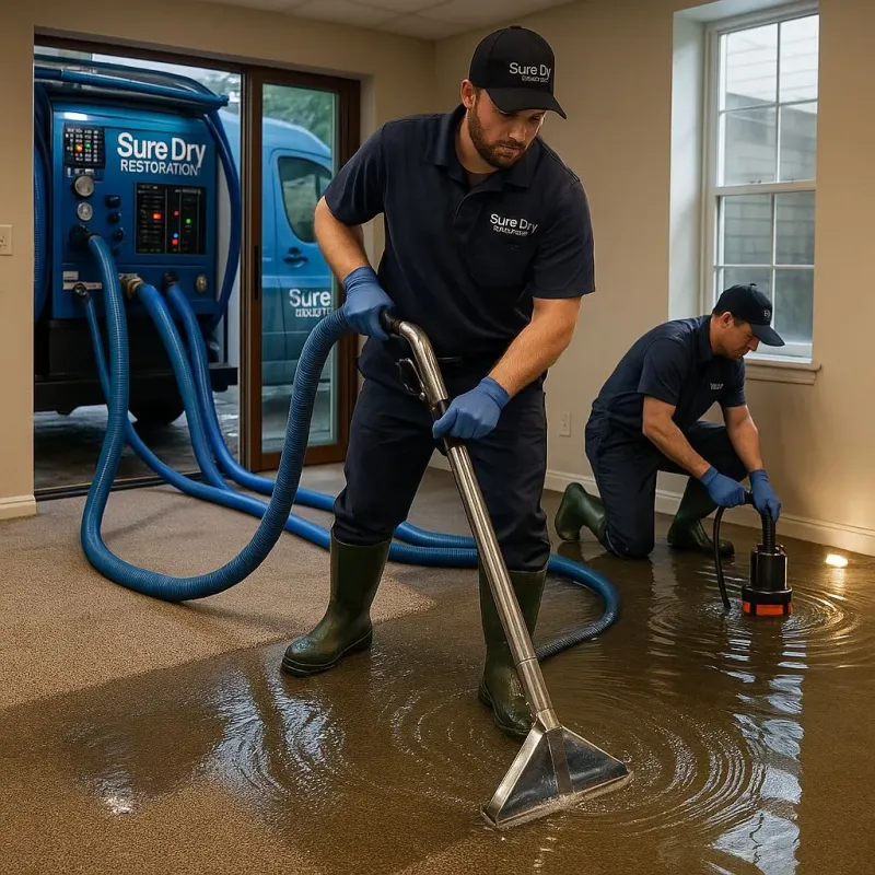 Water Extraction and Removal process in Rensselaer County, NY